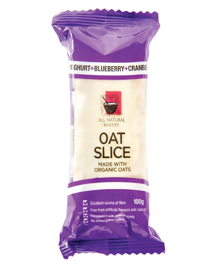 All Natural Bakery Yoghurt Blueberry & Cranberry 14 x 100g - Fine Food Direct