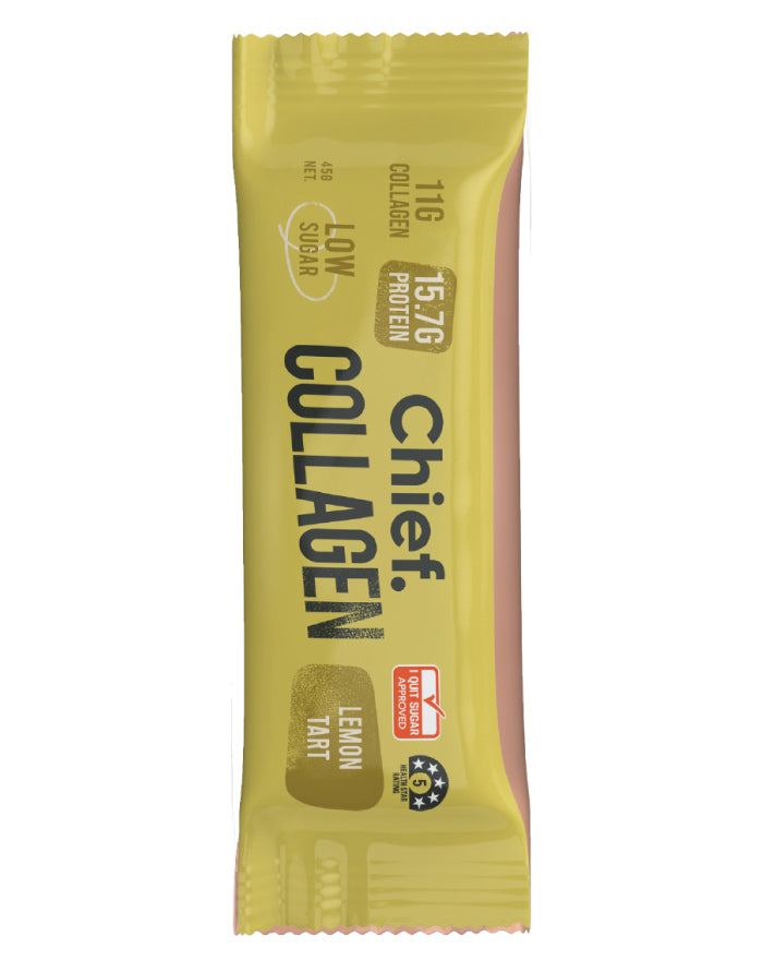 Chief Nutrition Collagen Bar Lemon Tart 45g
