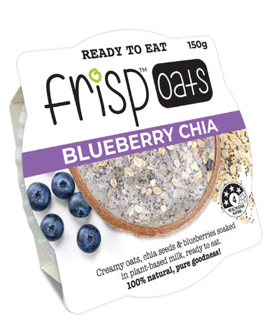 Frisp Ready to Eat Oats And Mylk Blueberry & Chia 150g