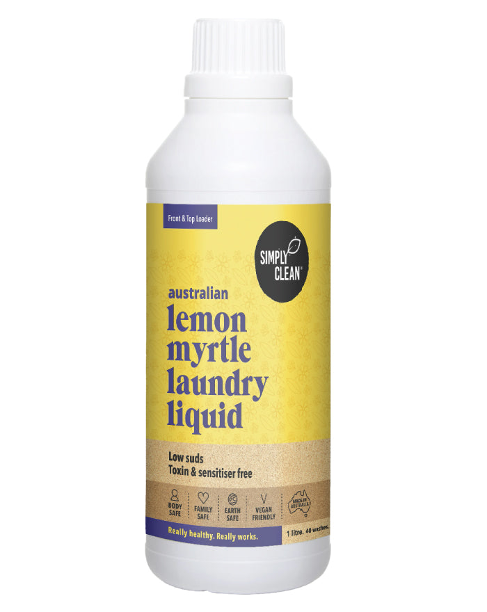 SimplyClean Lemon Myrtle Laundry Liquid 1 ltr