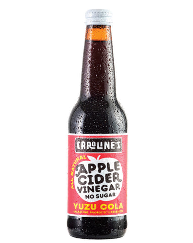 Caroline's Sparkling Organic Apple Cider Vinegar Yuzu Cola 330ml