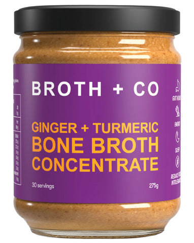 Broth + Co Bone Broth Concentrate Turmeric & Ginger 275g