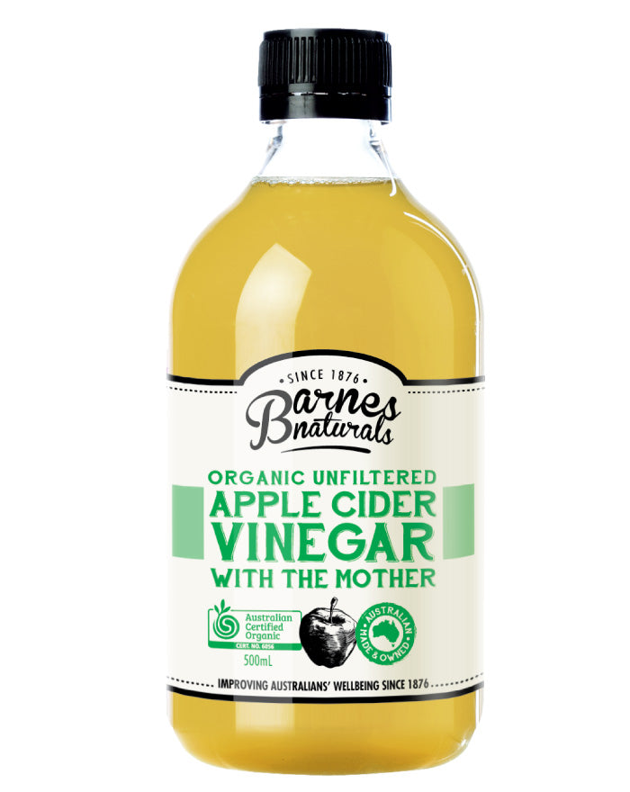 Barnes Naturals Organic Apple Cider Vinegar 500ml - Fresh Food Enterprises