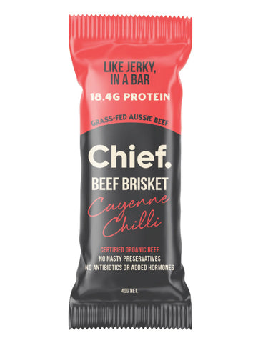 Chief Nutrition Beef and Chilli Bar 40g