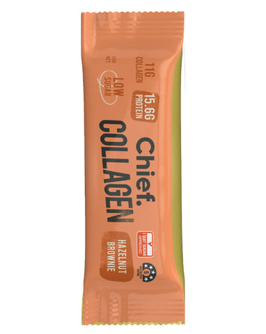 Chief Nutrition Collagen Bar Hazelnut Brownie 45g