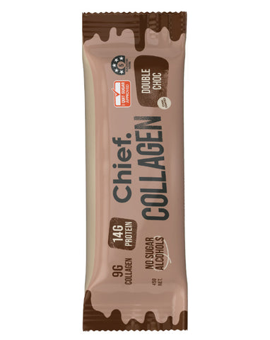 Chief Nutrition Collagen Bar Double Choc 45g