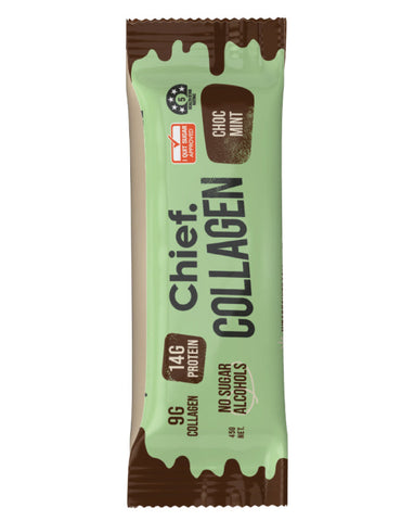 Chief Nutrition Collagen Bar Choc Mint Collagen Bar 45g