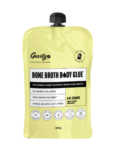 Gevity Rx Bone Broth Body Glue Go A.M. Cleanse 200g