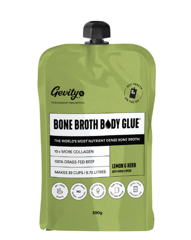 Gevity Rx Bone Broth Body Glue Go Lemon & Herb 200g