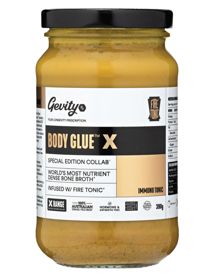 Gevity Rx Bone Broth Body Glue X Immuno Tonic 390g