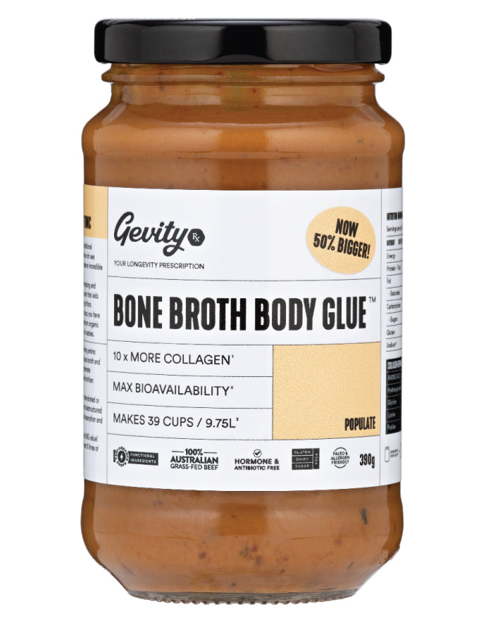 Gevity Rx Bone Broth Body Glue Populate 390g