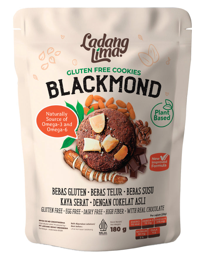 Ladang Lima Blackmond Chocolate Almond Cookies 180g