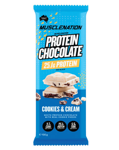 Muscle Nation Protein Filled Chocolate Cookies & Cream 100g LAST OF STOCK BBD OCT 2025