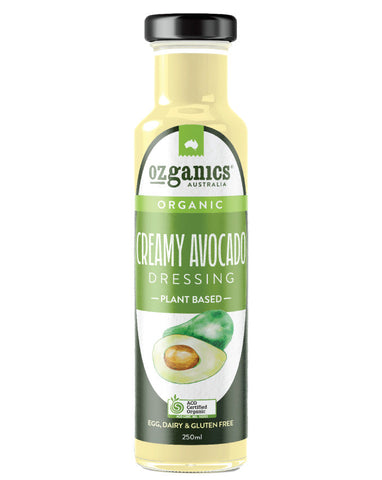 Ozganics Creamy Avocado Dressing 350ml - Fine Food Direct