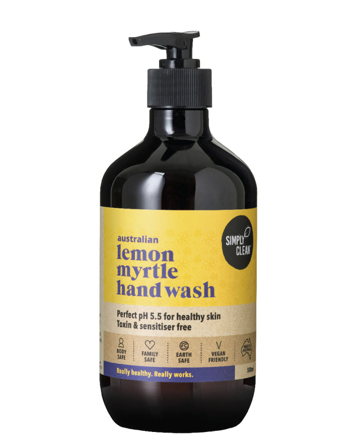 SimplyClean Lemon Myrtle Hand Wash 500ml