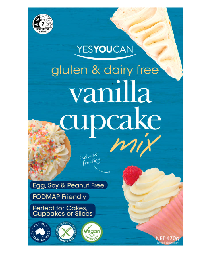 YesYouCan Vanilla Cup Cake Mix 470g