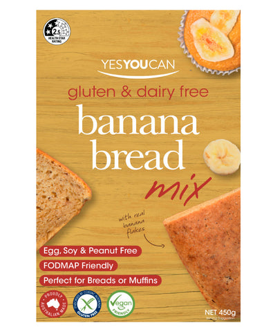 YesYouCan Banana Bread Mix 400g