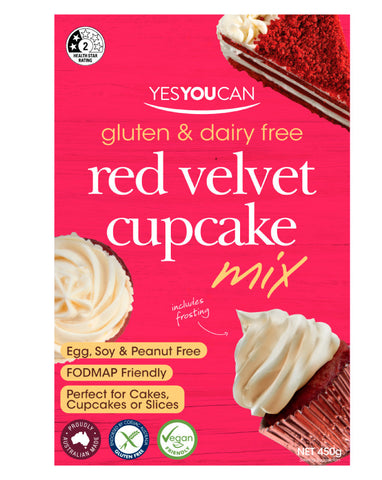 YesYouCan Red Velvet Cupcake Mix 450g