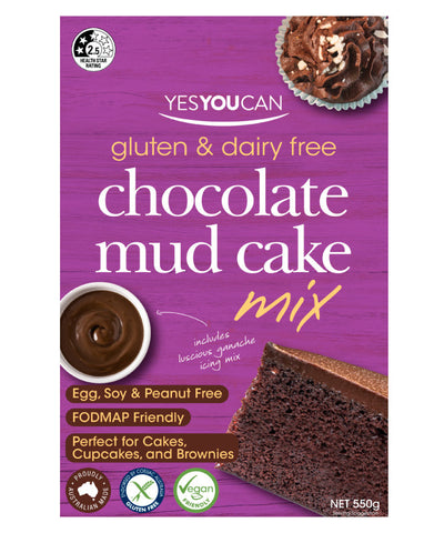 YesYouCan Chocolate Mud Cake Mix 550g