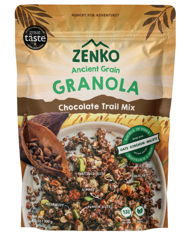 Zenko Ancient Grain Granola Chocolate Trail Mix 285g