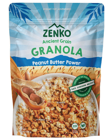 Zenko Ancient Grain Granola Peanut Butter Power 285g