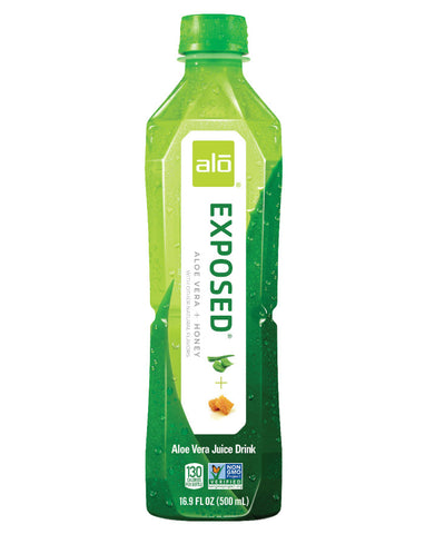 ALO Exposed Original Aloe Vera Drink with Honey 12 x 500ml - Fine Food Direct