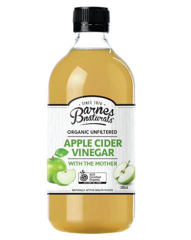 Barnes Naturals Organic Apple Cider Vinegar 500ml - Fine Food Direct