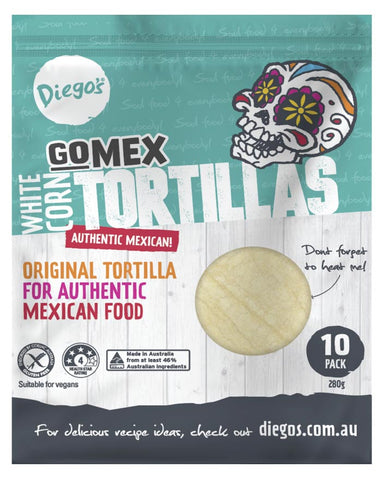 Diego's GoMEX Corn Tortilla 10pk 280g - Fine Food Direct