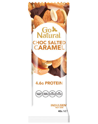 Go Natural Snack Bars Chocolate Salted Caramel 40g