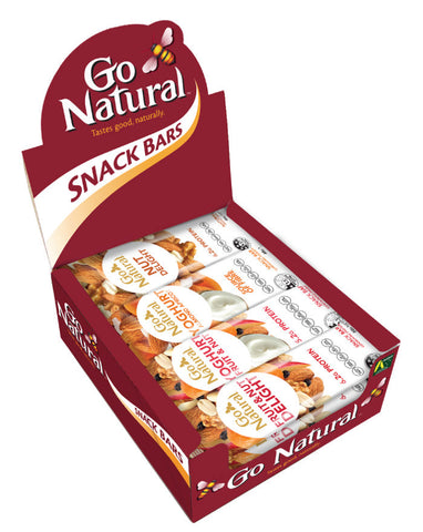 Go Natural Snack Bars Mixed Snack Box (16x40g)