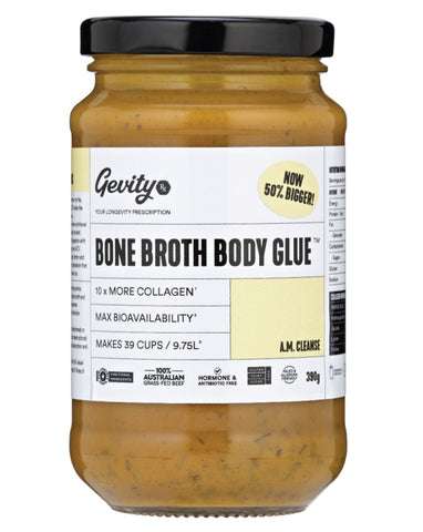 Gevity Rx Bone Broth Body Glue A.M. Cleanse 390g
