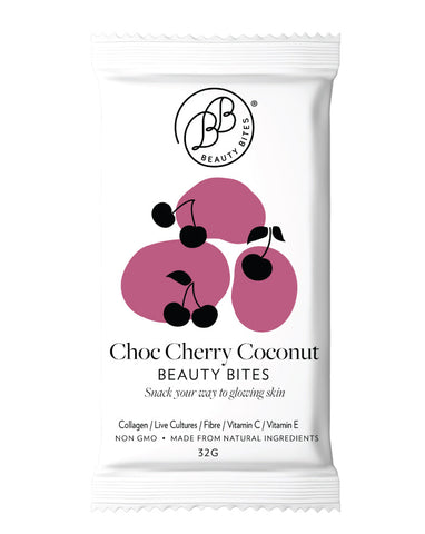 Krumbled Beauty Bites Choc Cherry Coconut 32g
