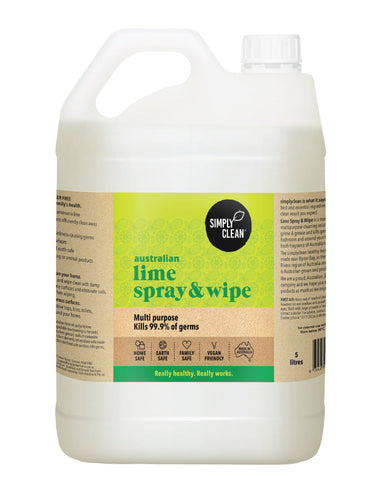 SimplyClean Lime Spray & Wipe 5 ltr